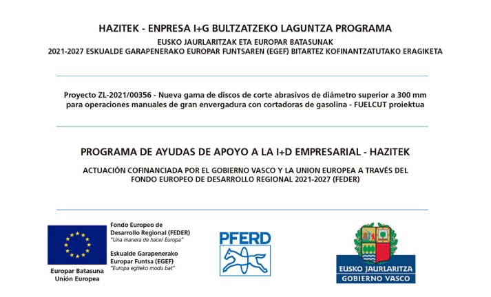 Concedida subvención al proyecto de I+D FUELCUT de PFERD Vitoria