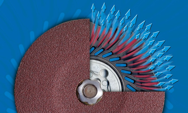 Very good cooling of the tool and workpiece.