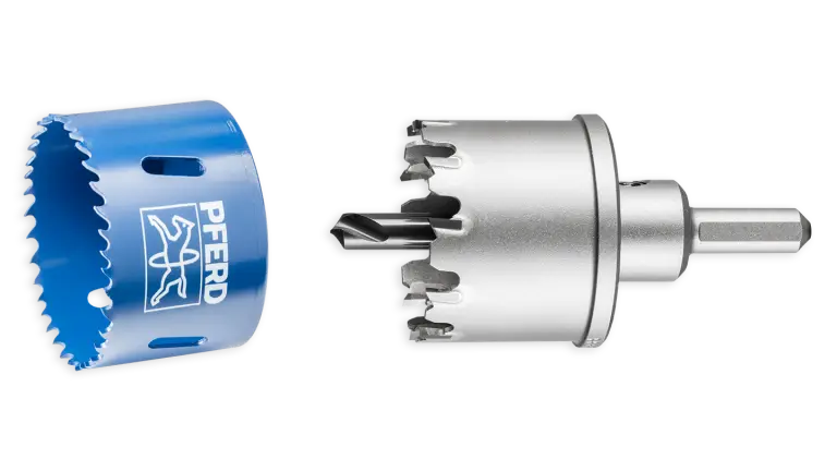 HSS-Lochsägen und Hartmetall-Lochschneider: Die wichtigsten Unterschiede