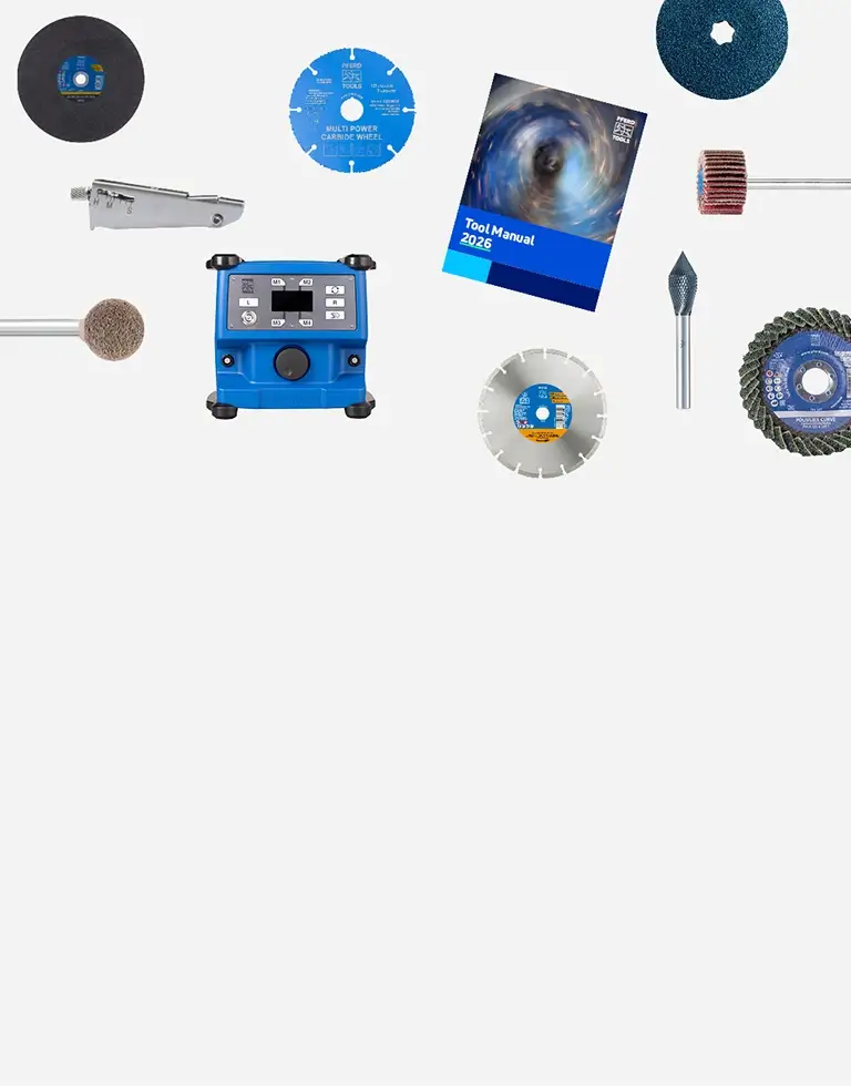 <span class="text-underline">New</span> in the PFERD TOOLS product range