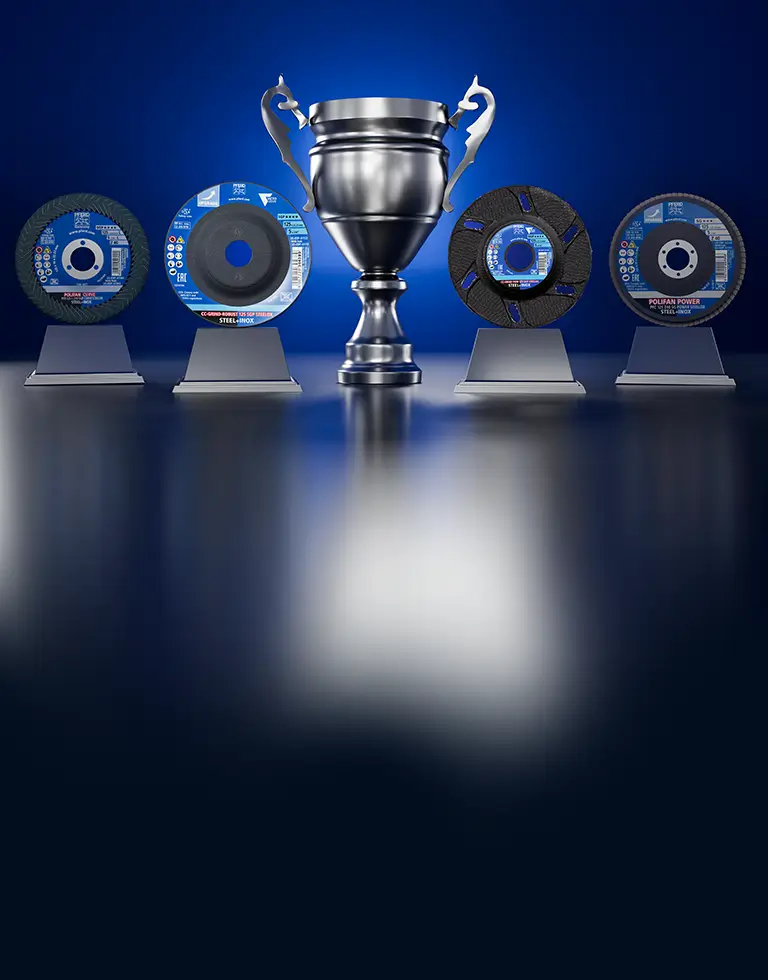 Discover the <span class="text-underline">PFERD TOOLS champions</span>